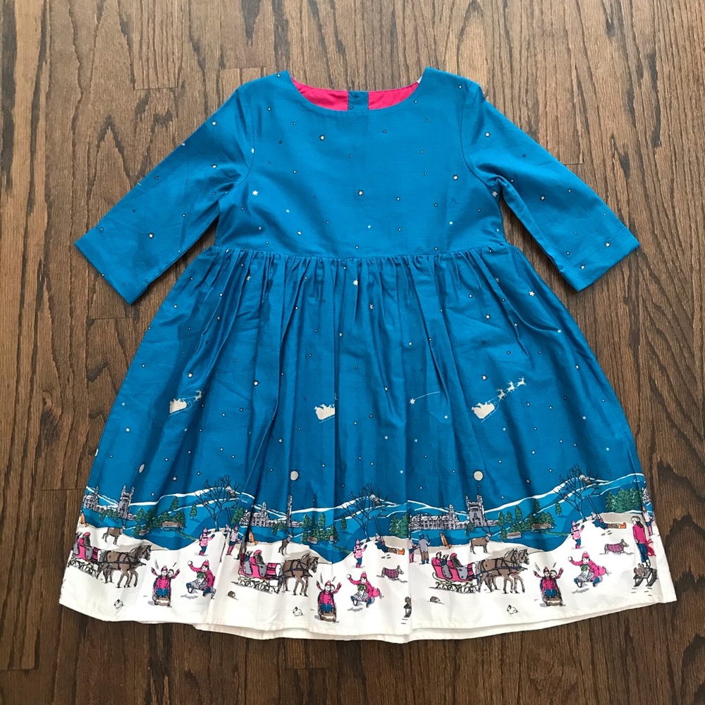 NWT Joules Winter Wonderland Holiday Dress